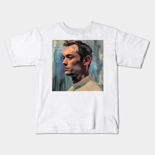 impression about Jude Law Kids T-Shirt